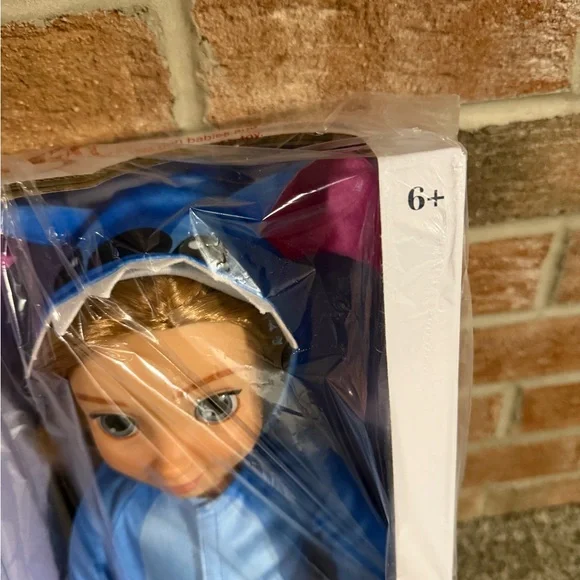 NEW Disney ILY 18” STITCH Doll in Blue Sleepwear VHTF STRAWBERRY BLONDE GIRL - Picture 3 of 9